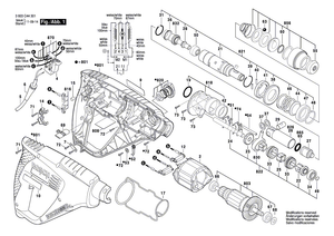 New Genuine Bosch 1619P00833 Manufacturer's nameplate