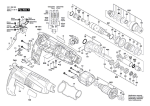 New Genuine Bosch 1619P00846 Warning Label