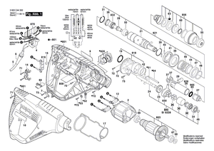 New Genuine Bosch 1619P00860 Manufacturer's nameplate
