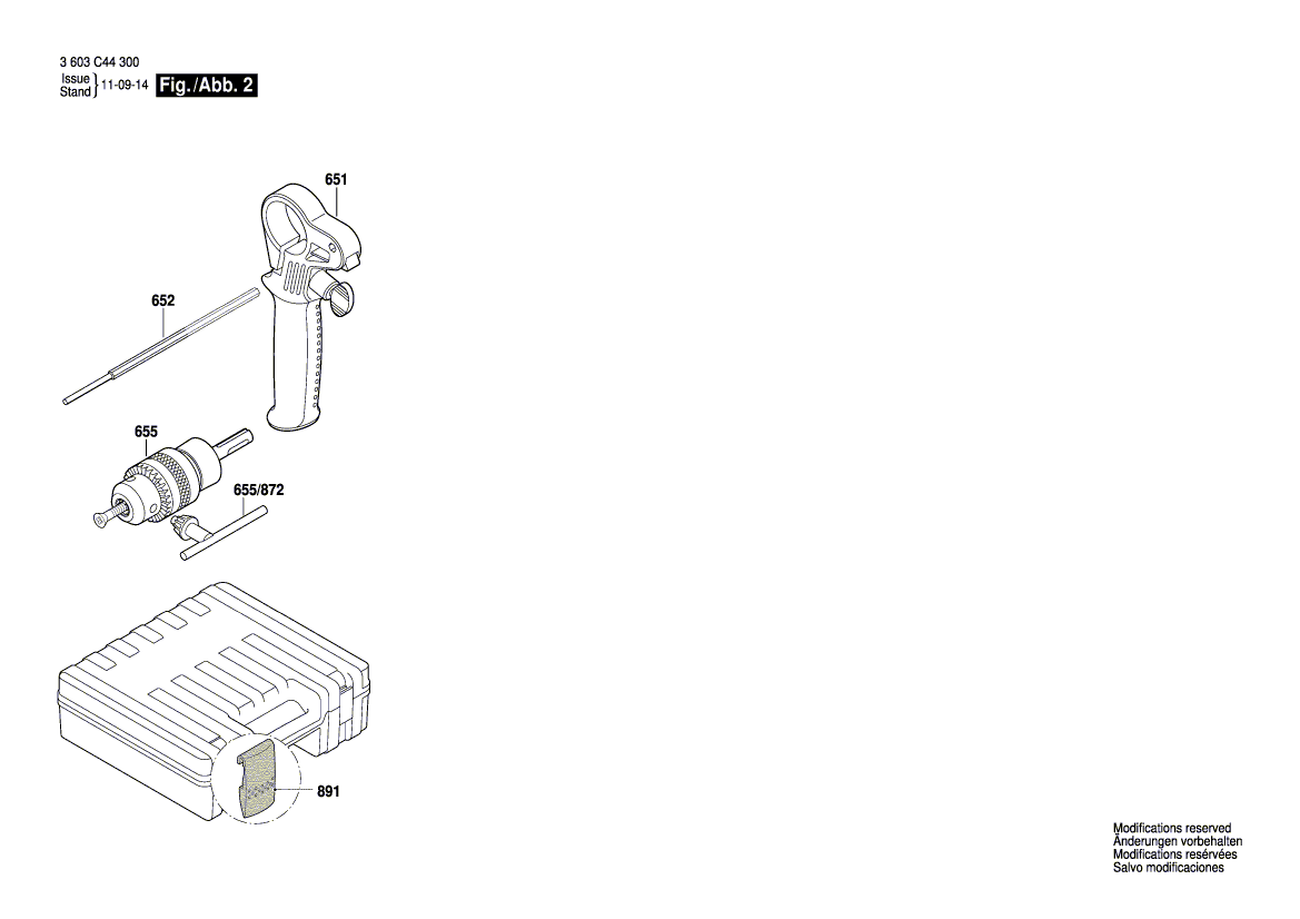 New Genuine Bosch 1619P00861 Manufacturer's nameplate