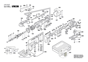 New Genuine Bosch 1619P01000 Gear Cover