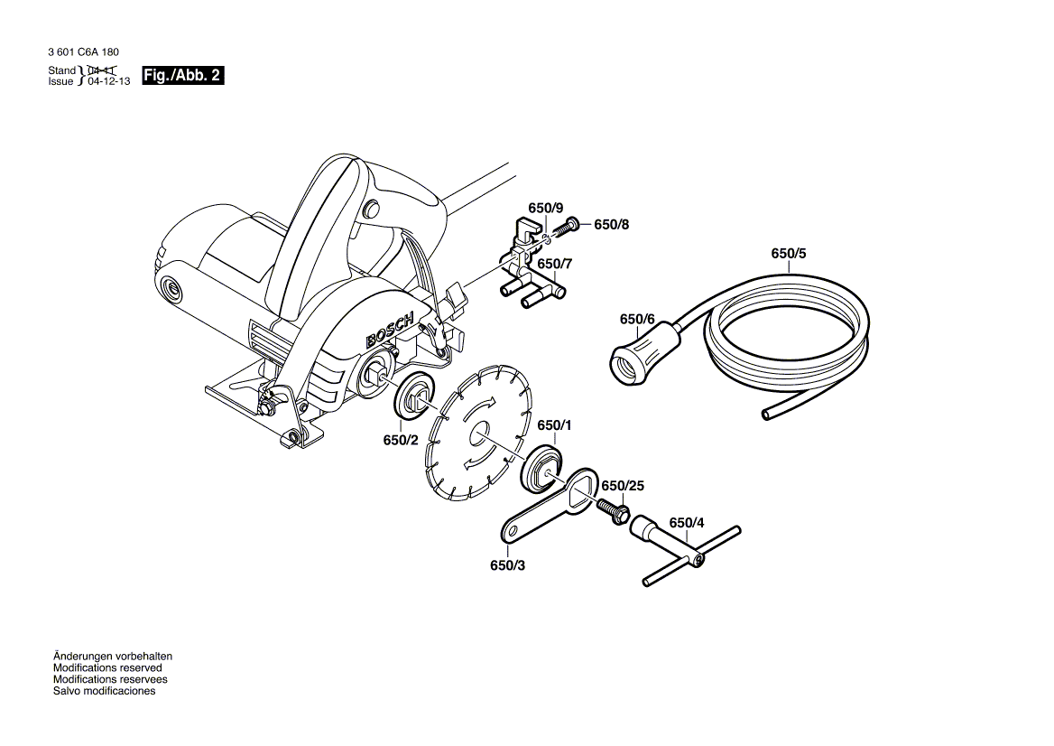 New Genuine Bosch 1619P01041 Shim ring