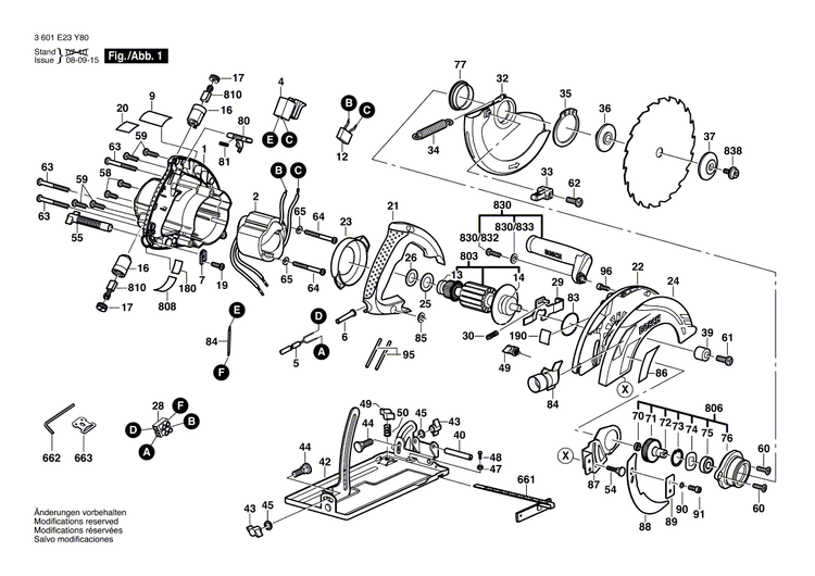 New Genuine Bosch 1619P01131 Field
