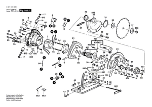 New Genuine Bosch 1619P01242 Trunnion