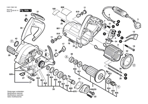 New Genuine Bosch 1619P01300 Spindle Assembly