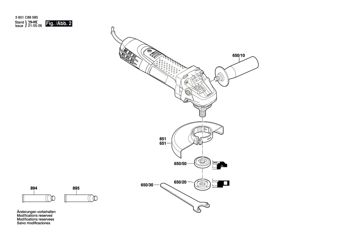 New Genuine Bosch 1619P01321 Protective Cover