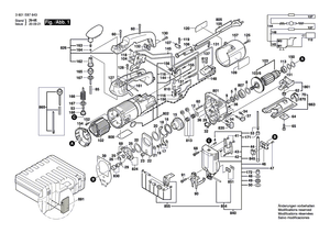 New Genuine Bosch 1619P01517 Nameplate