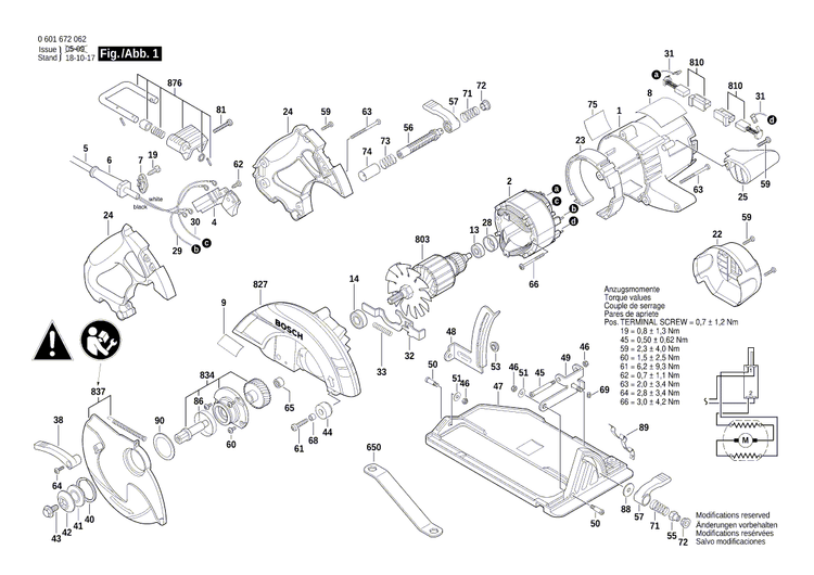 New Genuine Bosch 1619P01570 Field