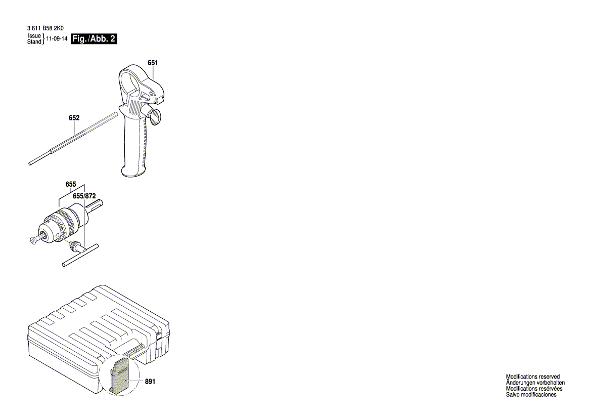 New Genuine Bosch 1619P01979 Connecting Cable