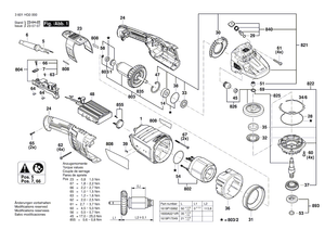 New Genuine Bosch 1619P02043 Screw