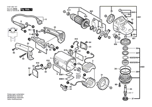 New Genuine Bosch 1619P02055 Manufacturer's nameplate