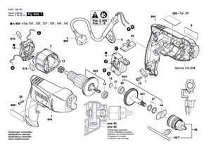 New Genuine Bosch 1619P02319 Switch Set