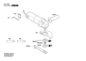 New Genuine Bosch 1619P02707 Nameplate