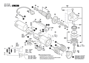 New Genuine Bosch 1619P02707 Nameplate