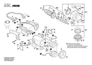 New Genuine Bosch 1619P02753 Nameplate