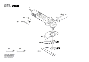New Genuine Bosch 1619P02801 Fan