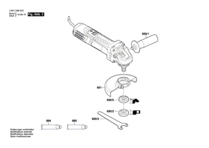 New Genuine Bosch 1619P02873 Push-Button