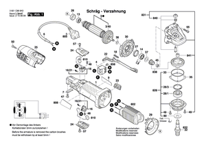 New Genuine Bosch 1619P02882 Manufacturer's nameplate