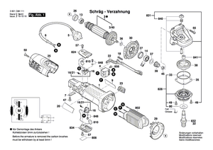 New Genuine Bosch 1619P02994 Warning Plate