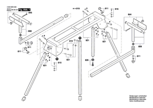 New Genuine Bosch 1619P03249 Fastening parts kit