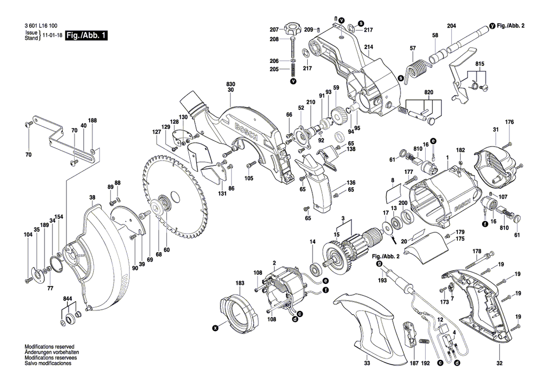 New Genuine Bosch 1619P03532 Pointer