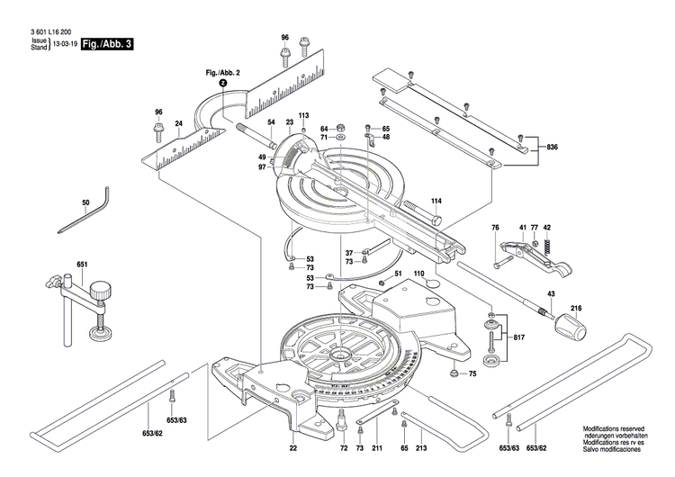 New Genuine Bosch 1619P03589 Housing
