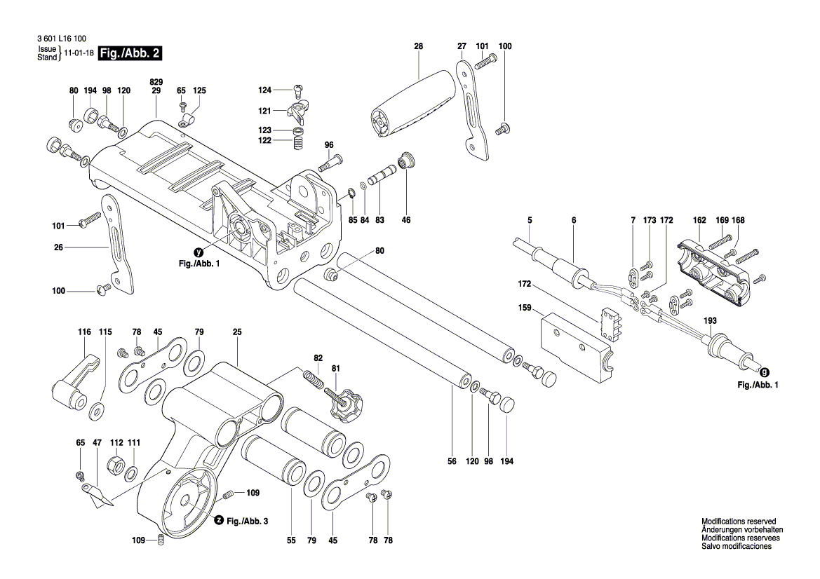 New Genuine Bosch 1619P03632 Screw