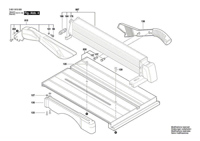 New Genuine Bosch 1619P04158 Light Unit