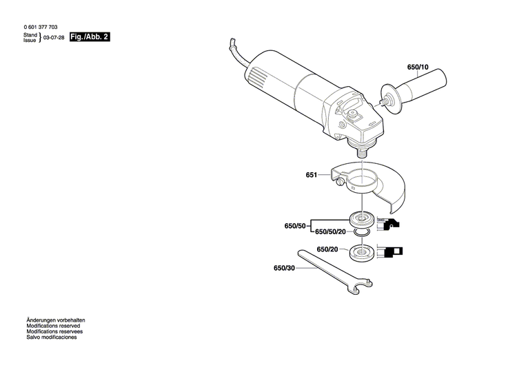 New Genuine Bosch 1619P04537 Nameplate