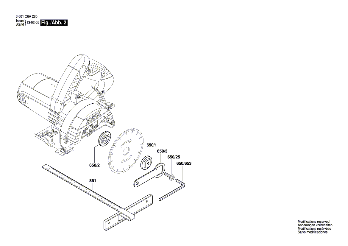 New Genuine Bosch 1619P05323 Field