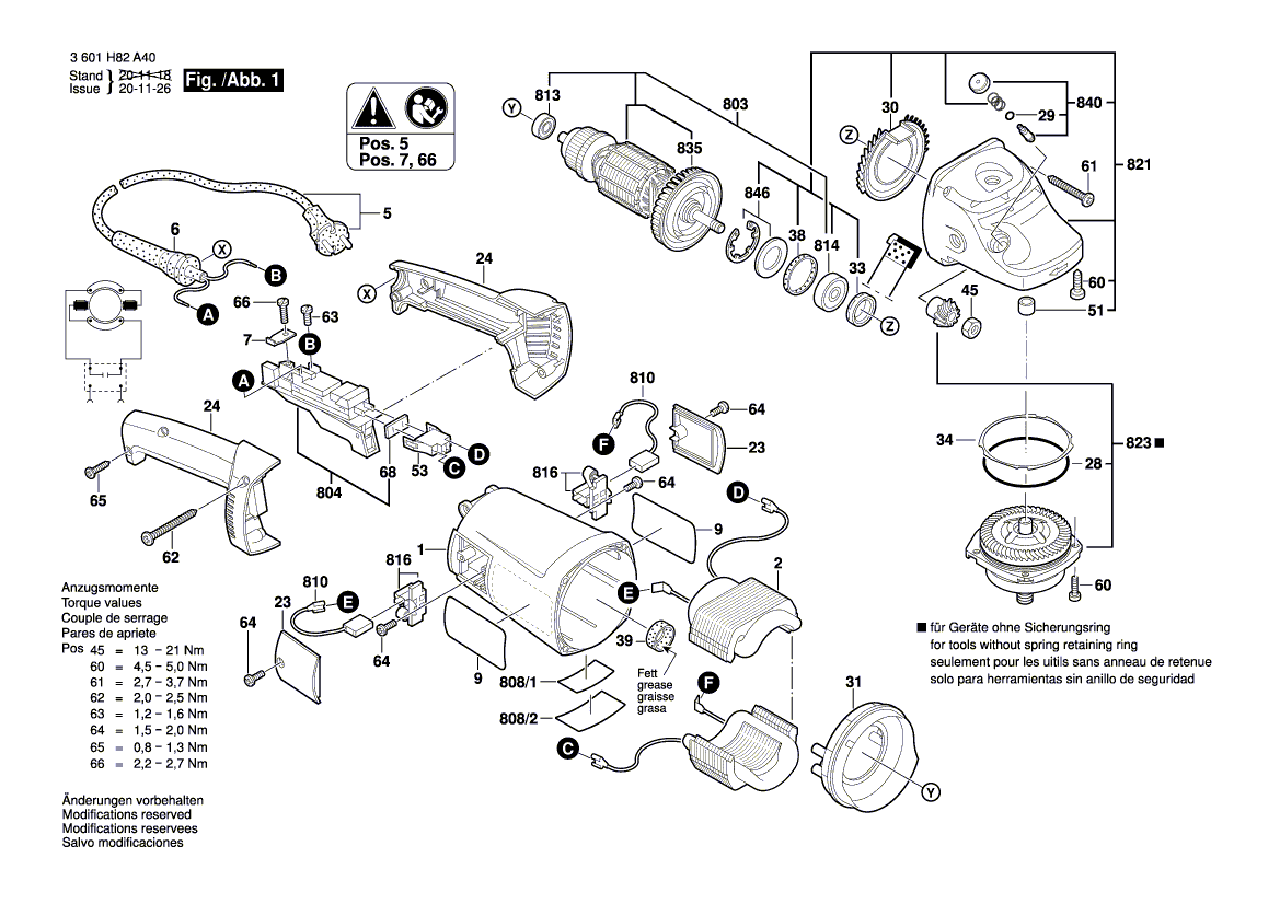 New Genuine Bosch 1619P05395 Field