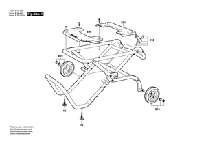 New Genuine Bosch 1619P05751 Lever