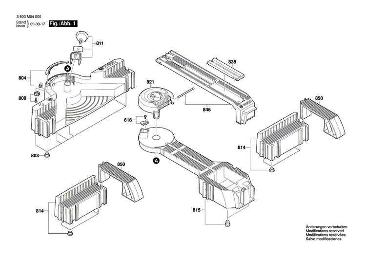 New Genuine Bosch 1619P05823 Supporting foot