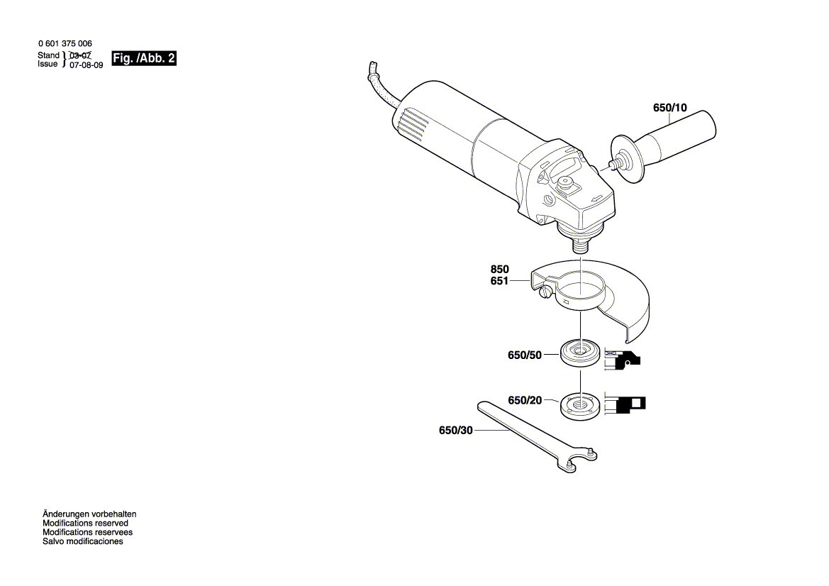 New Genuine Bosch 1619P06018 Nameplate