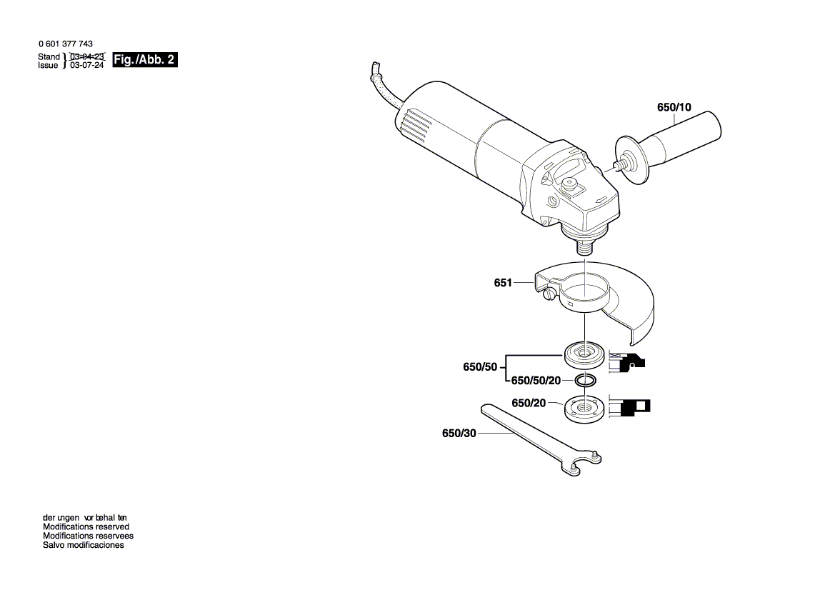 New Genuine Bosch 1619P06120 Nameplate