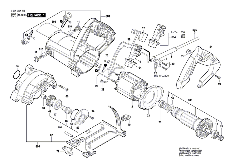 New Genuine Bosch 1619P06291 Connecting Cable