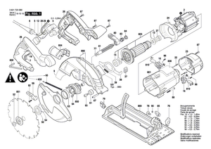 New Genuine Bosch 1619P06336 Protective Cover