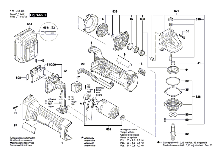 New Genuine Bosch 1619P06442 Protective Cover