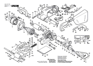 New Genuine Bosch 1619P06526 Warning Label