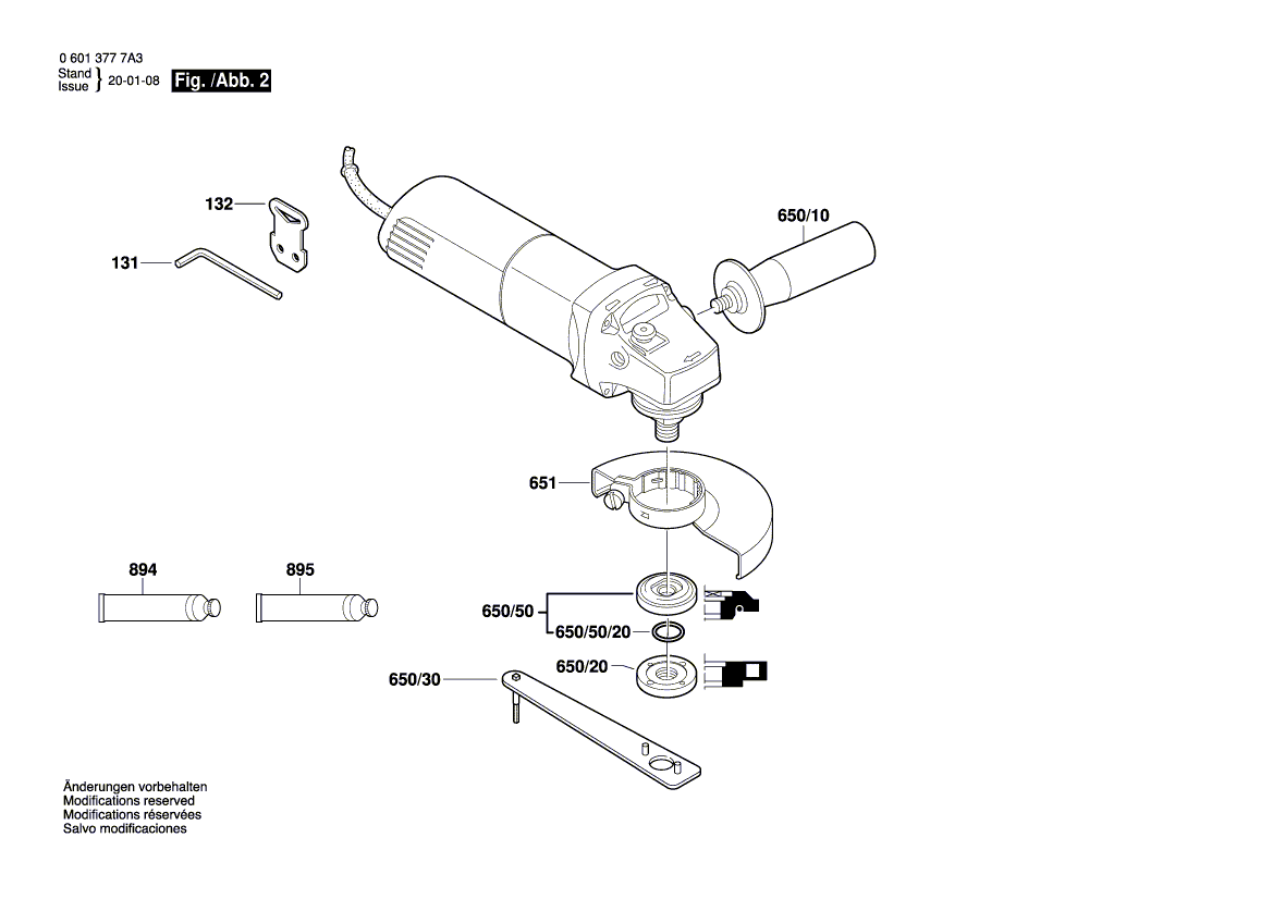 New Genuine Bosch 1619P06697 Nameplate