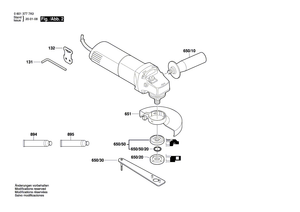 New Genuine Bosch 1619P06697 Nameplate