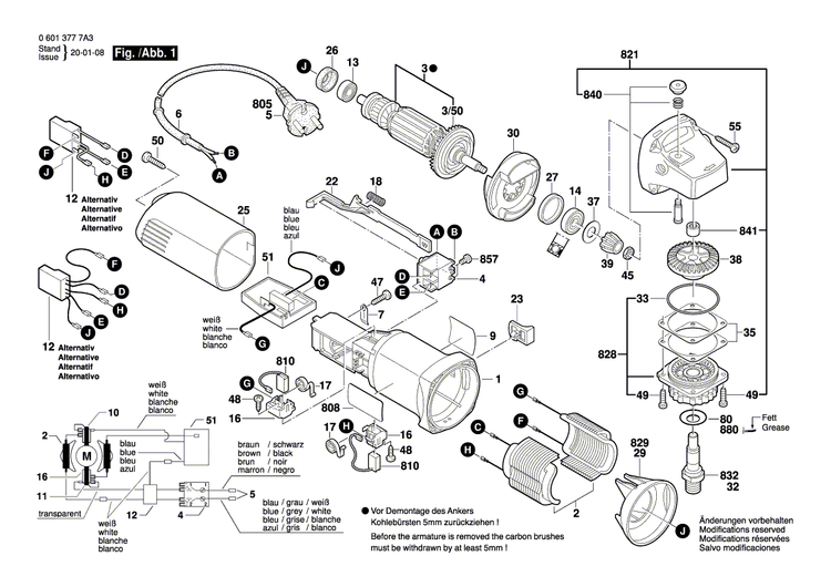 New Genuine Bosch 1619P06697 Nameplate
