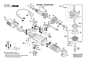 New Genuine Bosch 1619P06844 Wrench Socket
