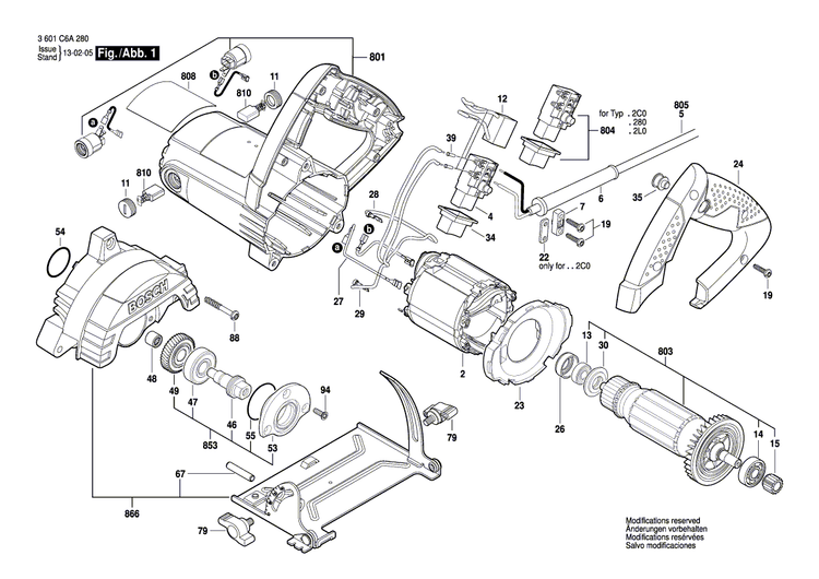 New Genuine Bosch 1619P06950 Armature set