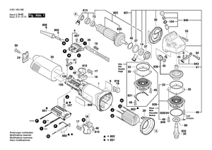 New Genuine Bosch 1619P07040 Manufacturer's nameplate
