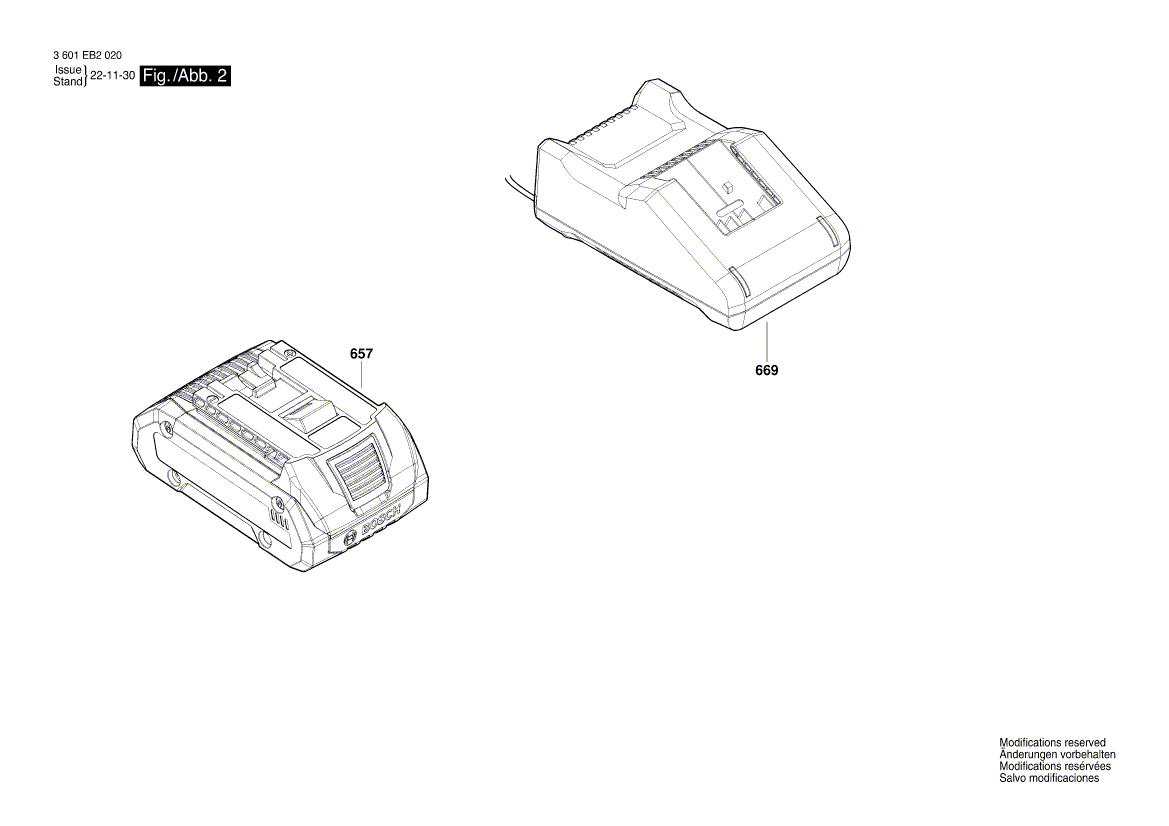 New Genuine Bosch 1619P07140 Bearing bolt