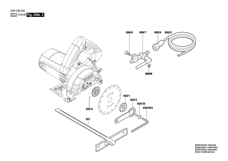 New Genuine Bosch 1619P07178 Valve