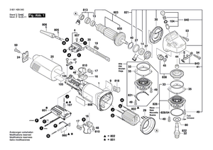 New Genuine Bosch 1619P07288 Bevel Gear Set