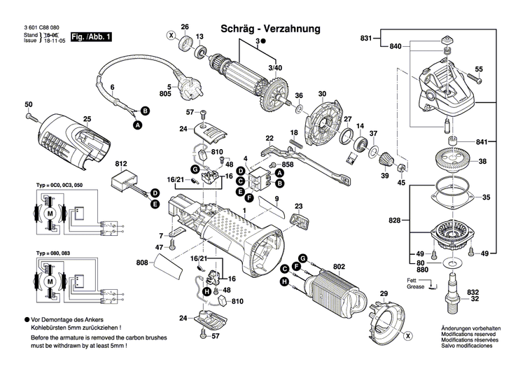 New Genuine Bosch 1619P07367 Field