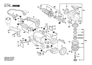 New Genuine Bosch 1619P07397 Protective Cover